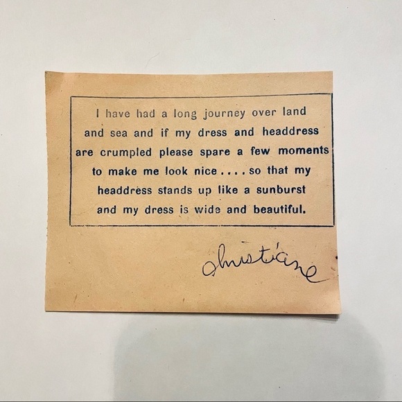 Vintage World-Wide Doll Club Reims Champagne France Christiane French Poupee - Picture 14 of 15